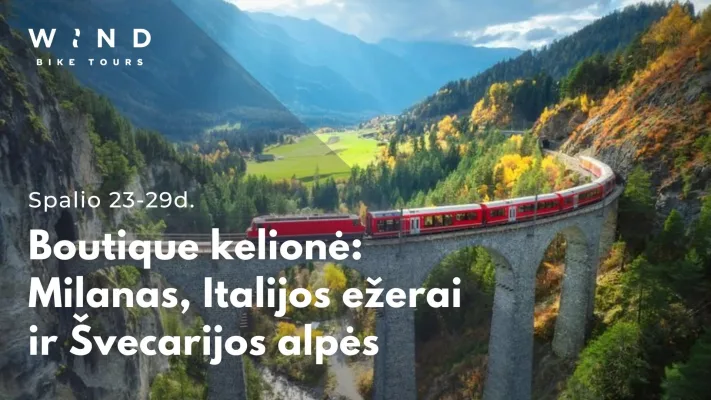 Boutique kelionė: Milanas, Italijos ežerai ir Švecarijos alpės