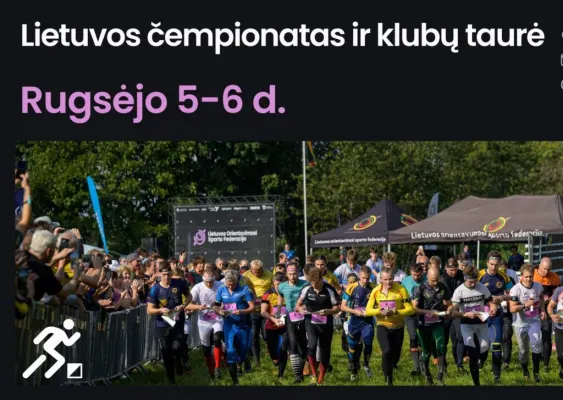 2026 m. Lietuvos OS bėgte čempionatas vidutinėje trasoje ir Lietuvos klubų taurė