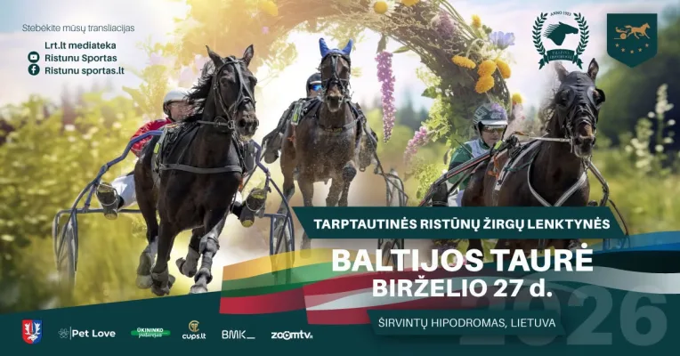 Traptautinės ristūnų žirgų lenktynės Birželio  27d.
