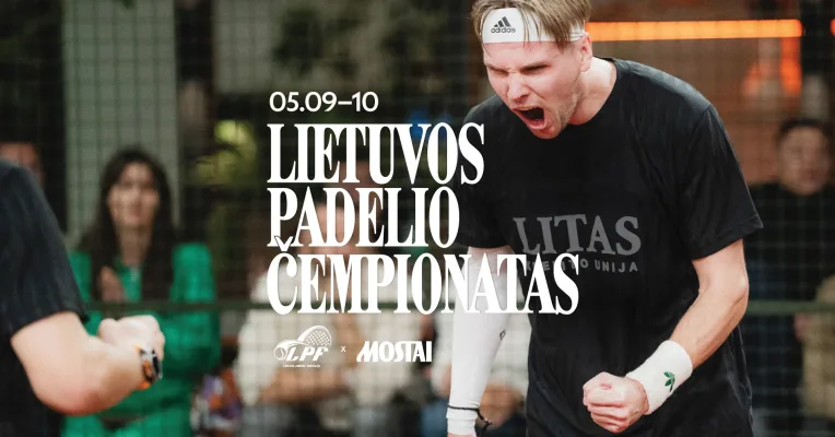 Lietuvos padelio čempionatas I 05.09–10