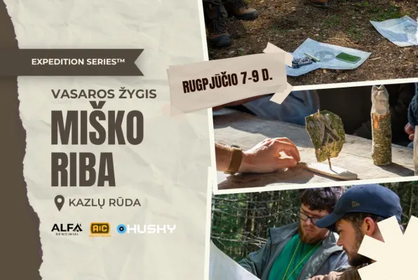 Tikras vasaros žygis - MIŠKO RIBA