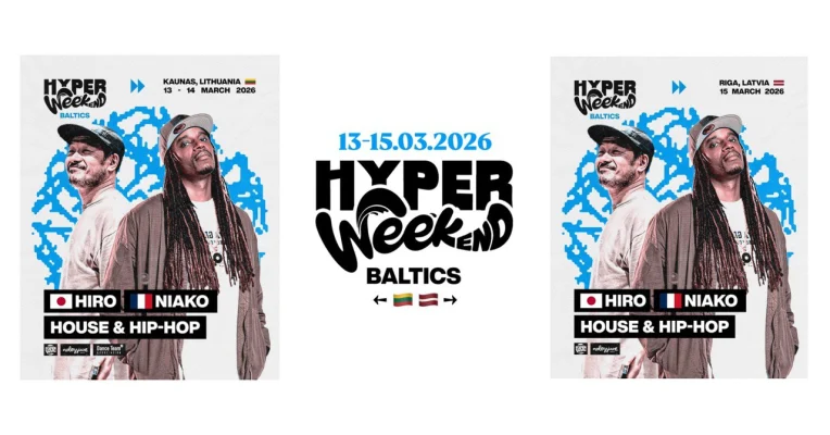 HYPER WEEKend BALTICS 2026 | Kaunas 🇱🇹 & Riga 🇱🇻
