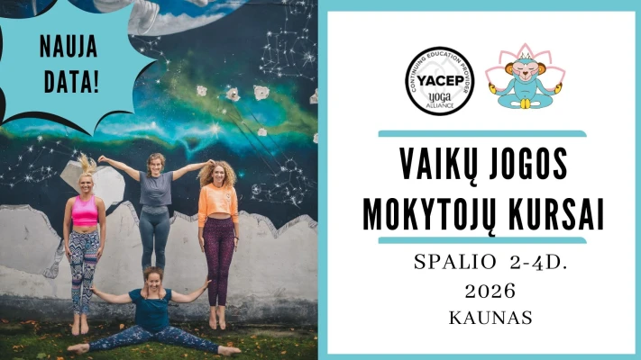 Yoga Zoo - Vaikų Jogos Mokytojų Kursai Spalio 2-4d. | KAUNAS