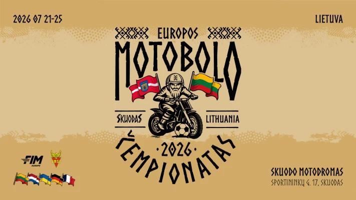 Europos motobolo čempionatas 2026 ⚽️