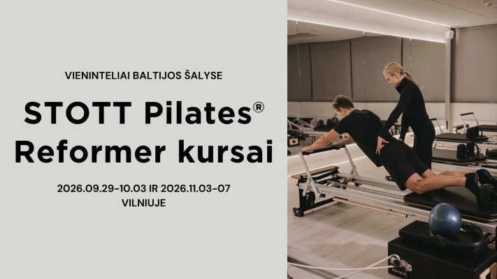 STOTT Pilates® Reformer Trenerių Kursai | Vilnius