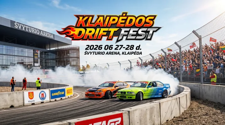 Klaipėdos Drift Fest / UTDC / SHOW OFF