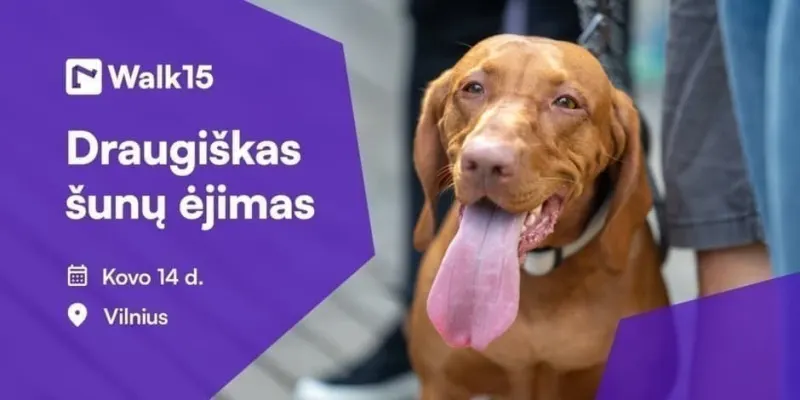 Draugiškas šunų ėjimas | Vilnius 2026