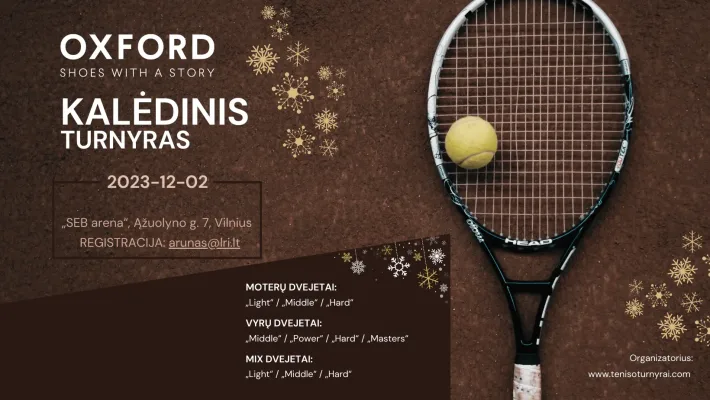 Kalėdinis teniso turnyras’25