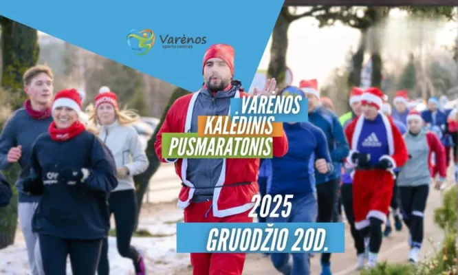 Varėnos Kalėdinis Pusmaratonis 2025