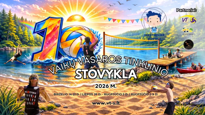 Vaikų Vasaros Tinklinio Stovykla