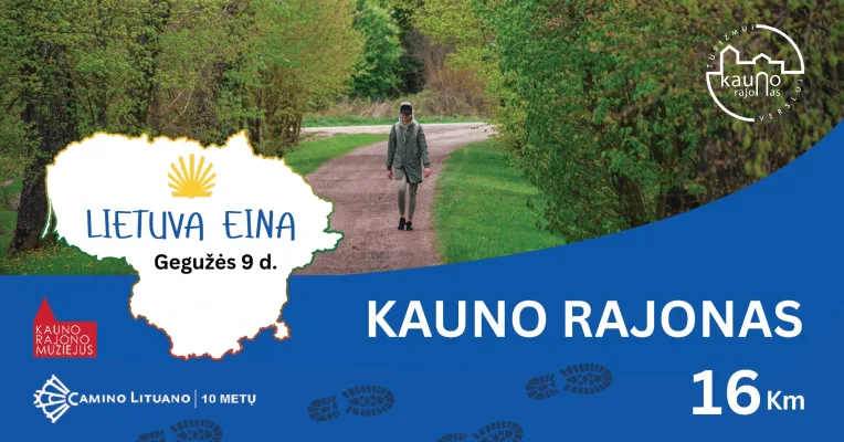 Pėsčiųjų žygis „Lietuva eina Camino Lituano keliu“
