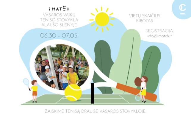 iMATCH vasaros vaikų stovykla