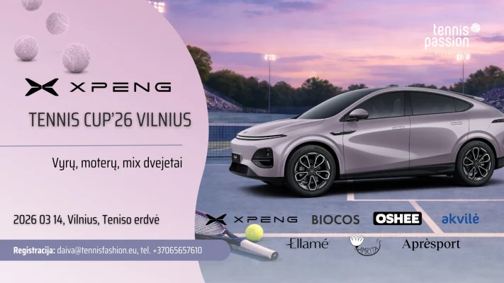 XPENG tennis cup’26. VILNIUS