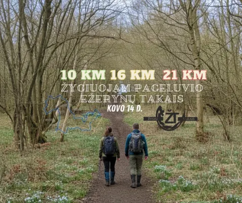 Žygiuojam Pageluvio ežerynų takais