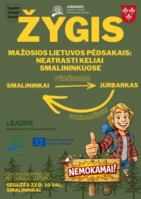 Žygis Mažosios Lietuvos pėdsakais: neatrasti keliai Smalininkuose