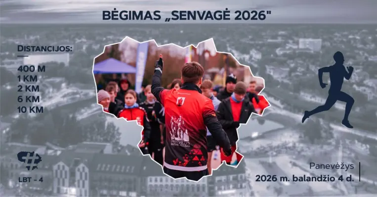 LBT 4 - Bėgimo varžybos ,,Senvagė" 2026