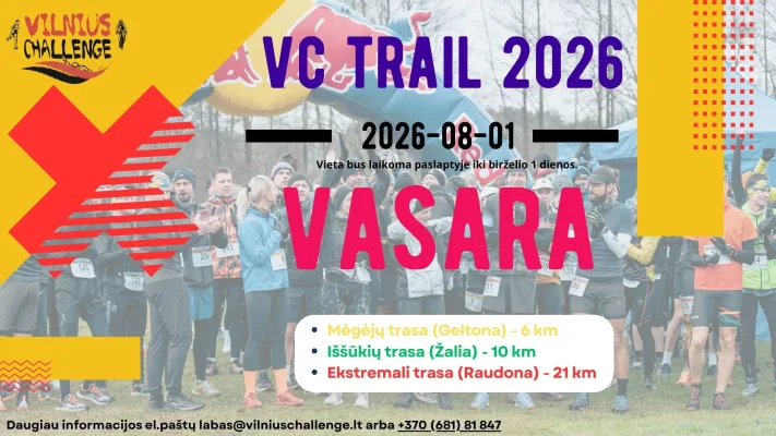 VC TRAIL 2026, VASARA 08/01
