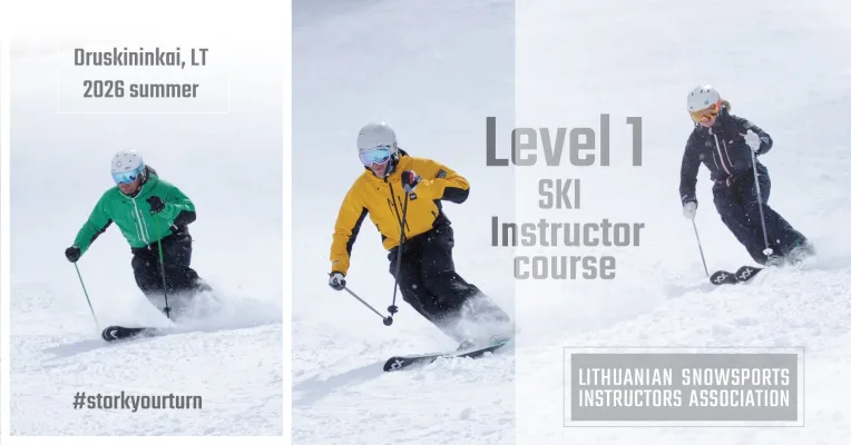 LSIA Level 1 Ski Instructor Course | Druskininkai