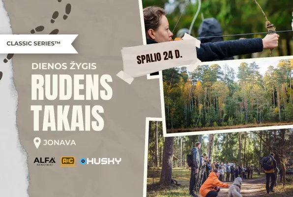 Dienos žygis – RUDENS TAKAIS