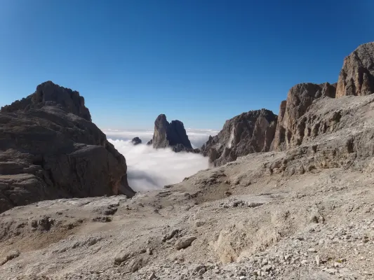 Žygis Italijos Alpėse – Dolomituose ir kopimas į Castor viršūnę
