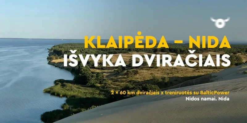 Nida 2.0. Savaitgalio išvyka į Nidą: Klaipėda - Nida - Klaipėda dviračiais