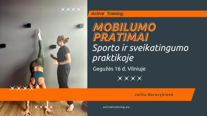 Mobilumo pratimai sporto ir sveikatingumo praktikoje
