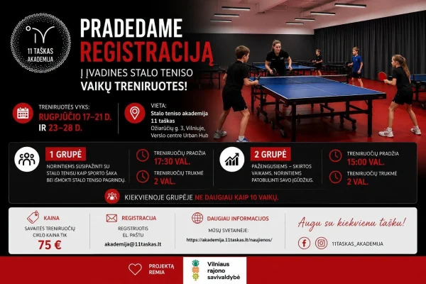 Įvadinės treniruotės pažengusiems.