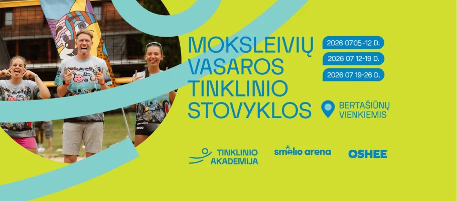 Moksleivių vasaros tinklinio stovykla 2026 #3