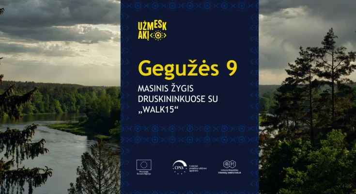 Masinis žygis Druskininkuose | UžmESk akį