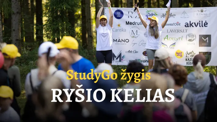 StudyGo žygis ,,RYŠIO KELIAS“