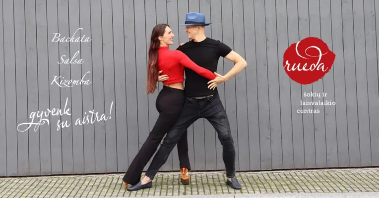 Latino šokių pamokos poromis! Bachata, Salsa, Kizomba!