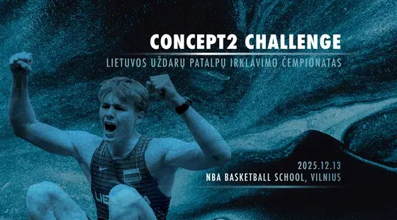 CONCEPT2 Challenge 2025 | Atviras Lietuvos uždarų patalpų irklavimo čempionatas