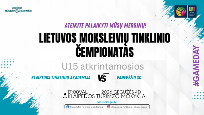 U15 LMTČ atkrintamosios