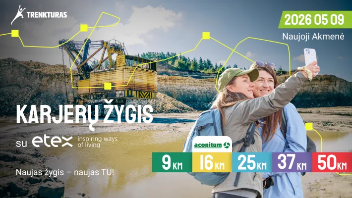 TrenkTuras: Karjerų žygis'26 su ETEX GROUP