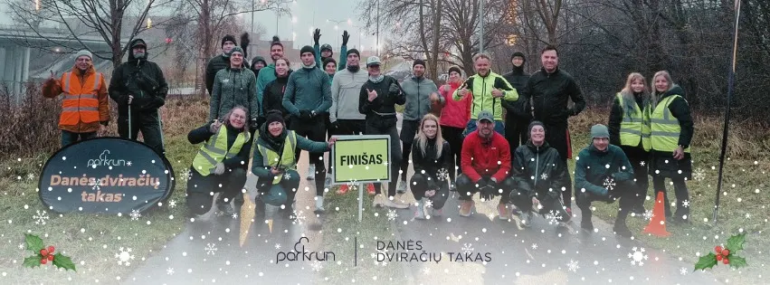 parkrun Danės dviračių takas - #5 Kalėdos