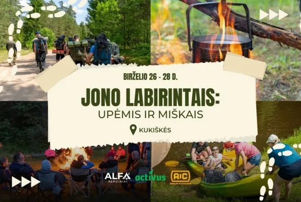 Joninės 2026 – UPĖMIS IR MIŠKAIS