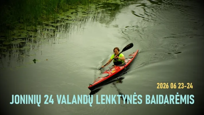 Joninių 24 valandų lenktynės baidarėmis 2026