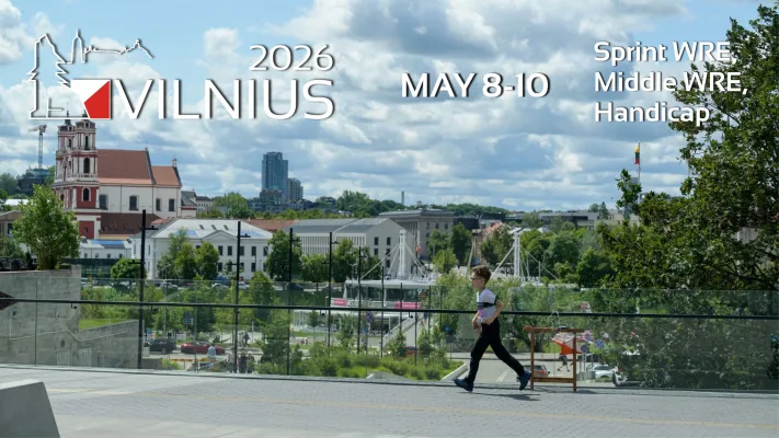 Vilnius 2026 - 3 days orienteering event