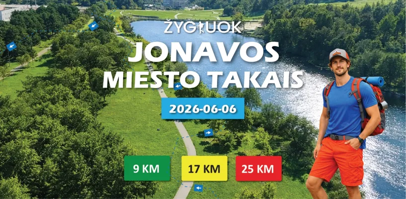 Žygiuok, Jonavos miesto takais
