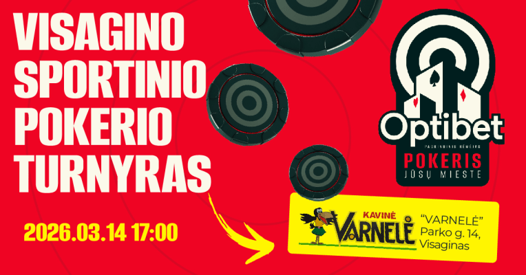 Pokerio turnyras VISAGINE