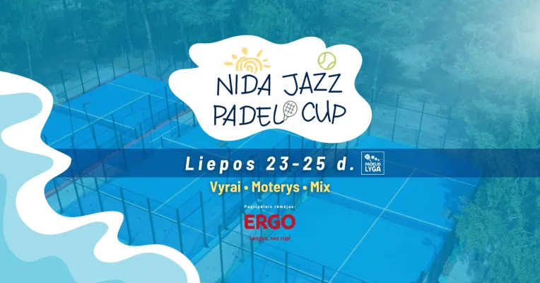 Nida JAZZ Padel CUP 2026 | Padelio turnyras
