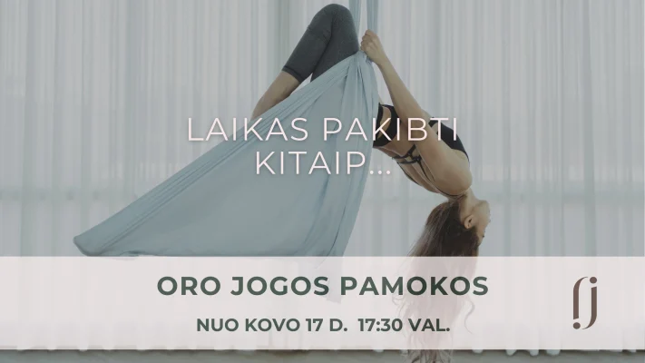 ORO JOGOS PAMOKOS  (PRADEDANTIEJI/1-2 lygis)