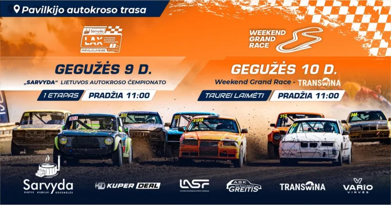 Lietuvos autokroso čempionato 1etapas/ Weekend Grand Race
