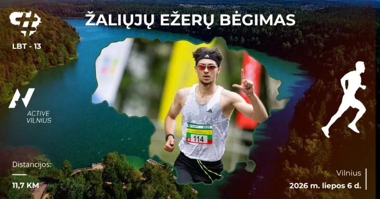LBT 13 - ŽALIŲJŲ EŽERŲ BĖGIMAS