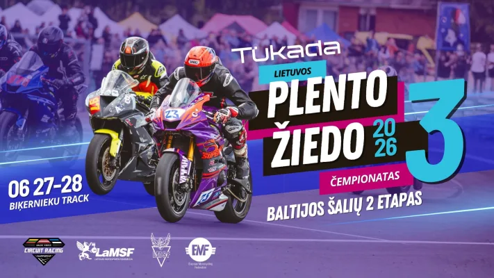 2026 m. Baltijos šalių II etapas ir Tukada Lietuvos plento žiedinių lenktynių čempionato III etapas