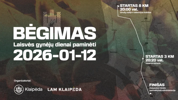 Bėgimas Laisvės gynėjų dienai paminėti Klaipėdoje