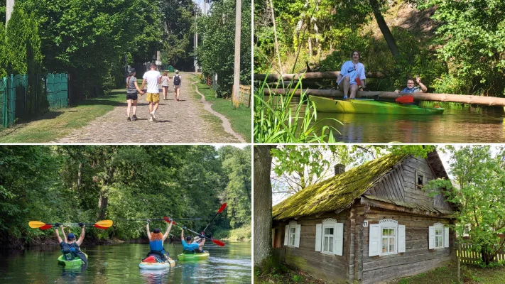Mišrus pėsčiųjų ir baidarių žygis „Pažinkime Valkininkų apylinkes“