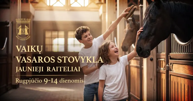 🌿Vaikų vasaros stovykla || Jaunieji raiteliai 🐎