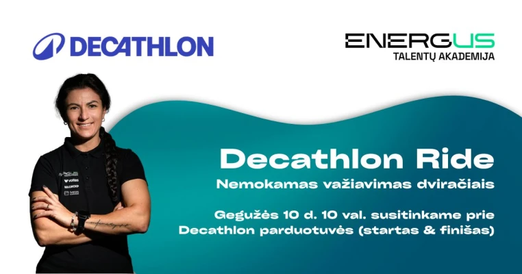 Decathlon Ride | Energus talentų akademija