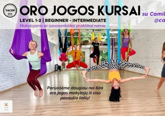 Oro Jogos Kursai Level 1-2 su CamiyogAIR (LT) | 28-oji laida